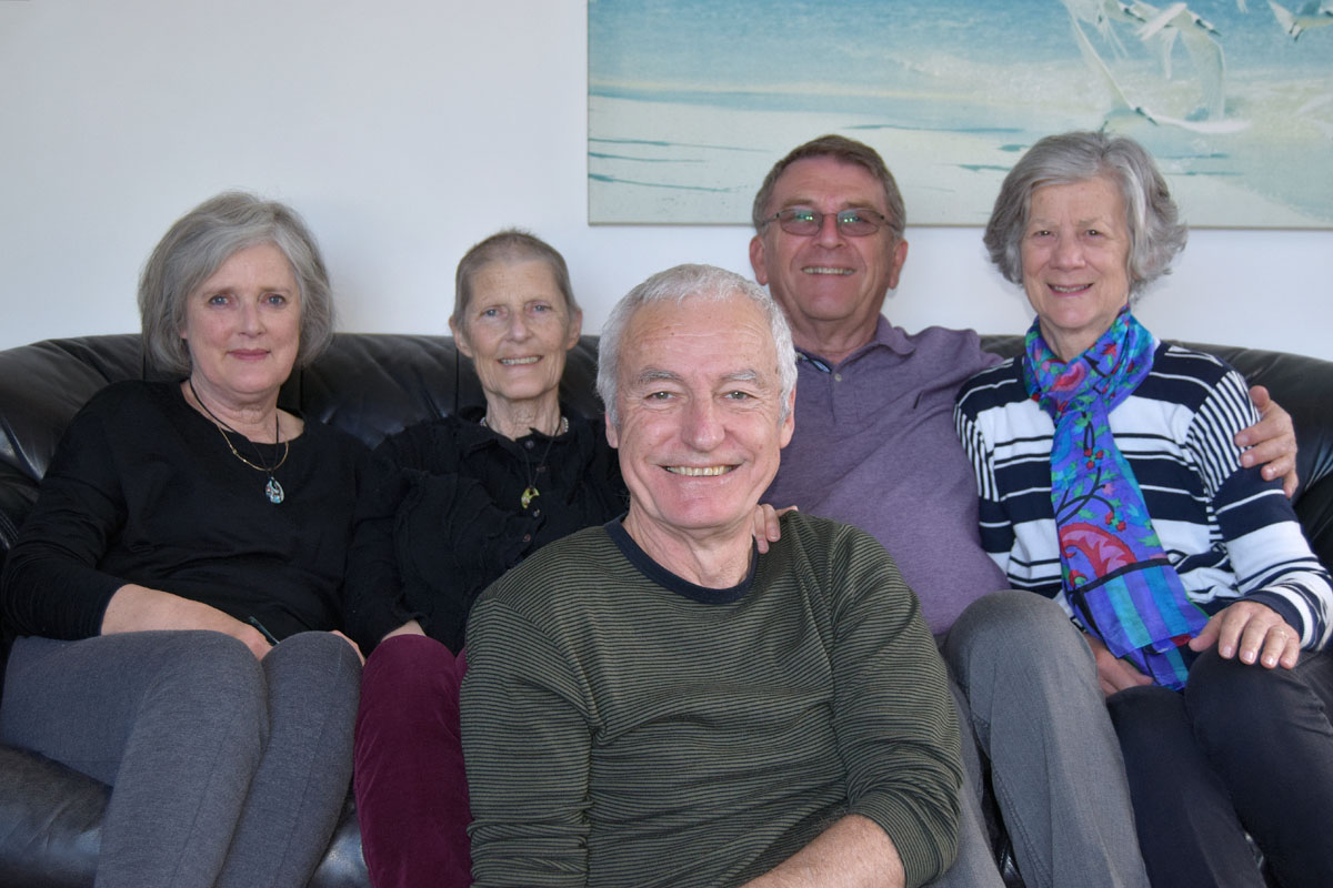 Hilary Dale Peter Russell Bronwyn