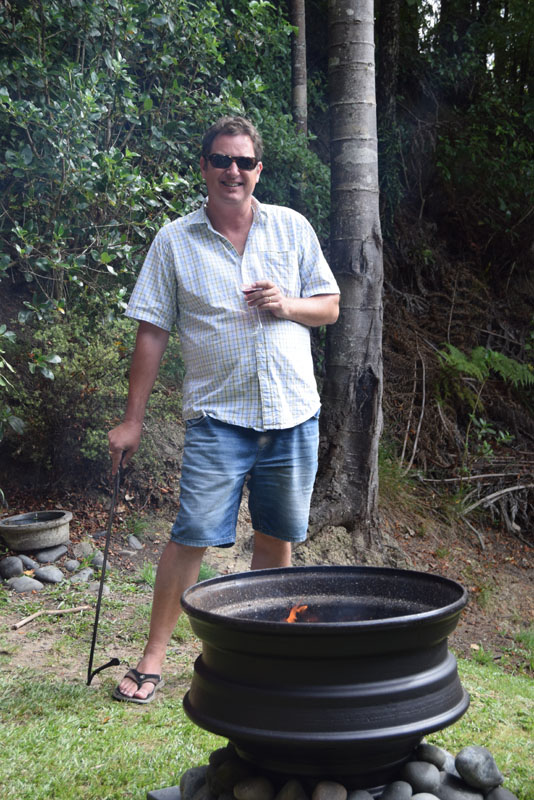 Greg and the Fire Pit