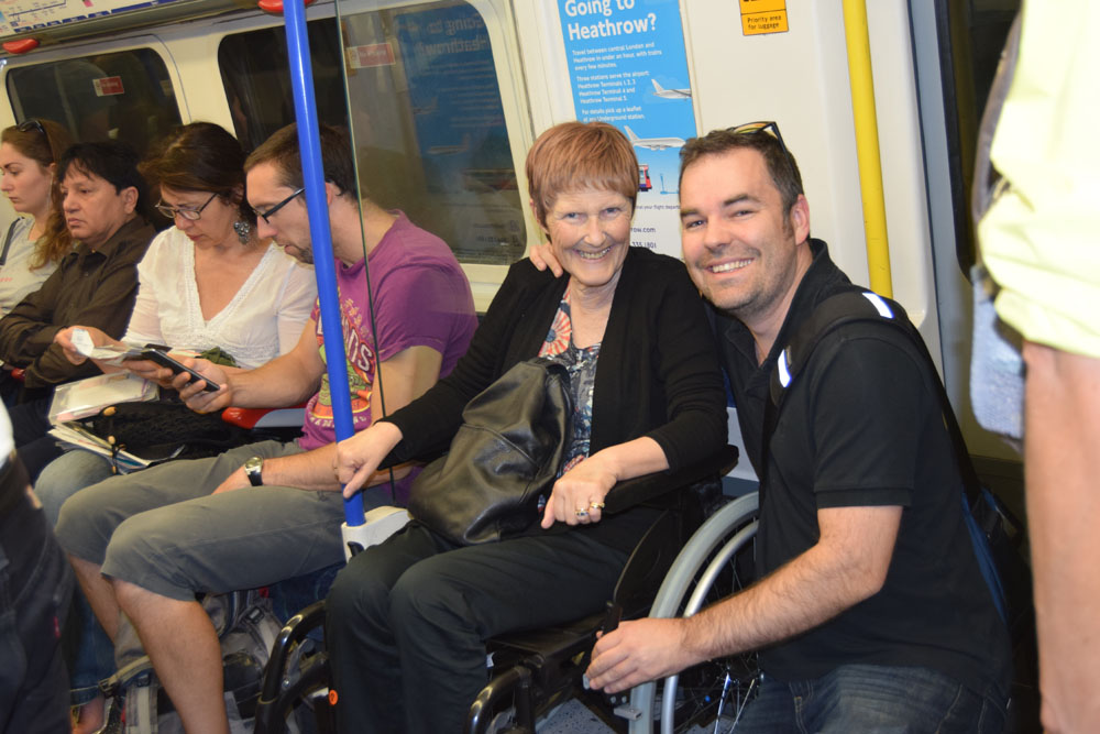 Dale & Nick on the Tube