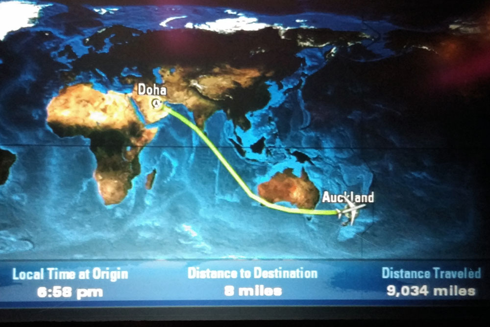 16 hrs from Doha
