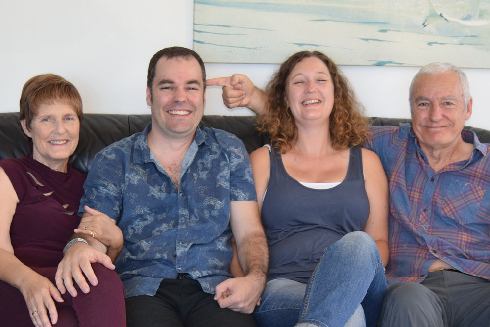 Dale, Nick, Jacqui and Peter