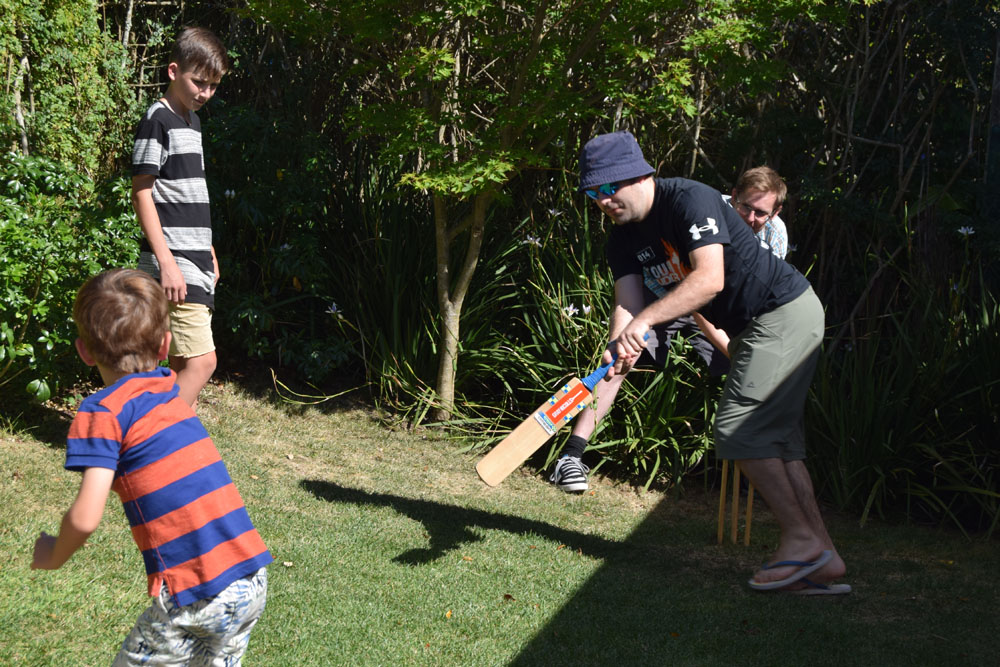 Nick batting